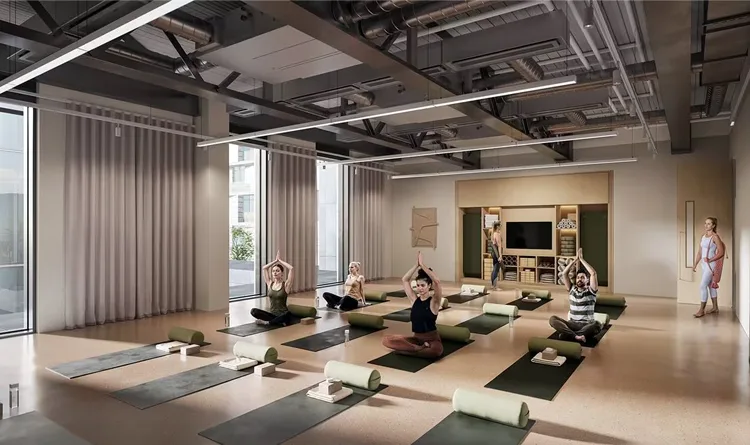 FORA - 60 London Wall, London EC2M 5TQ. Fitness Studio.