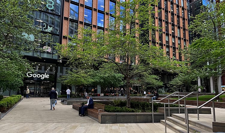 Google Offices at Kings Cross, London.