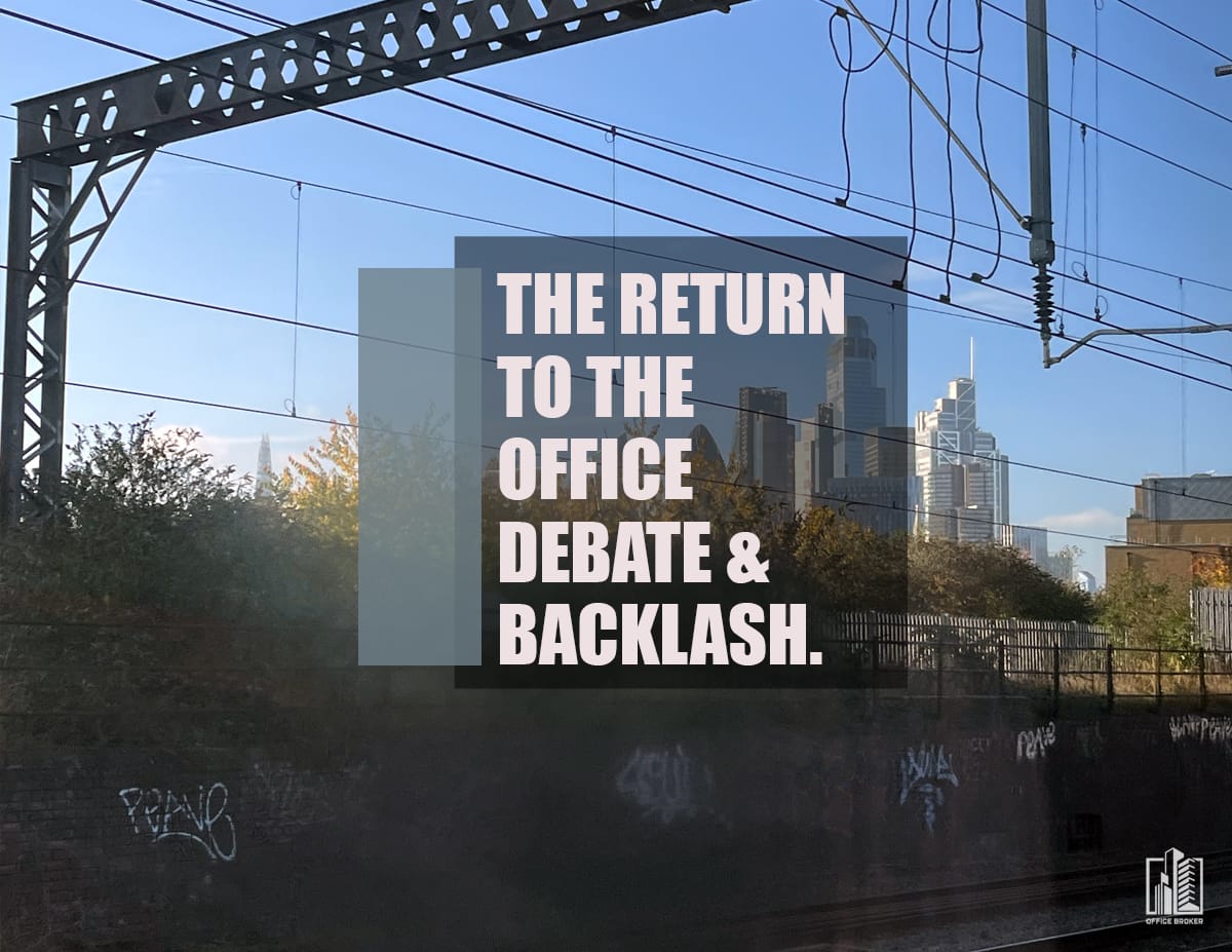 The return to the office debate and employee backlash.