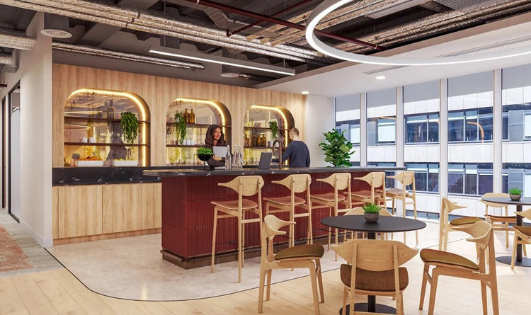 1 Ropemaker St, Moorgate, London EC2Y 9AW - Tea point