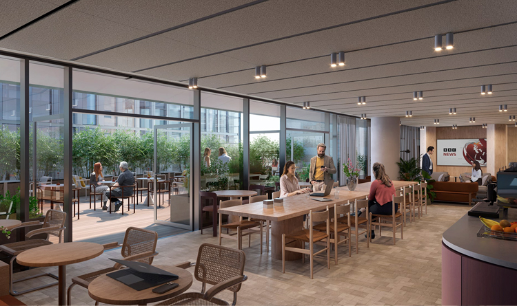 British Land, One Triton Square - Breakout Area