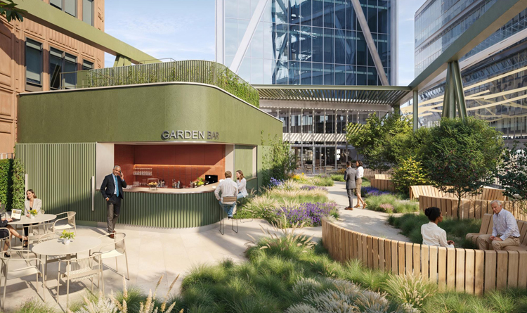 British Land, Broadgate Tower - Roof Terrace