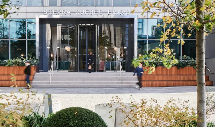 Sierra Qubec Bravo, 77 Marsh Wall in Canary Wharf, London E14 9SH - Exterior