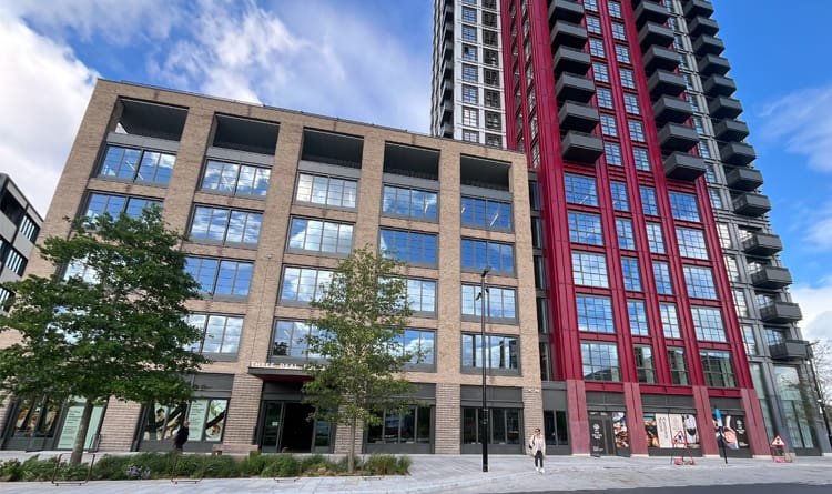 Three Deal Porters, Canada Water SE16 - Office Exterior and Residential Flats